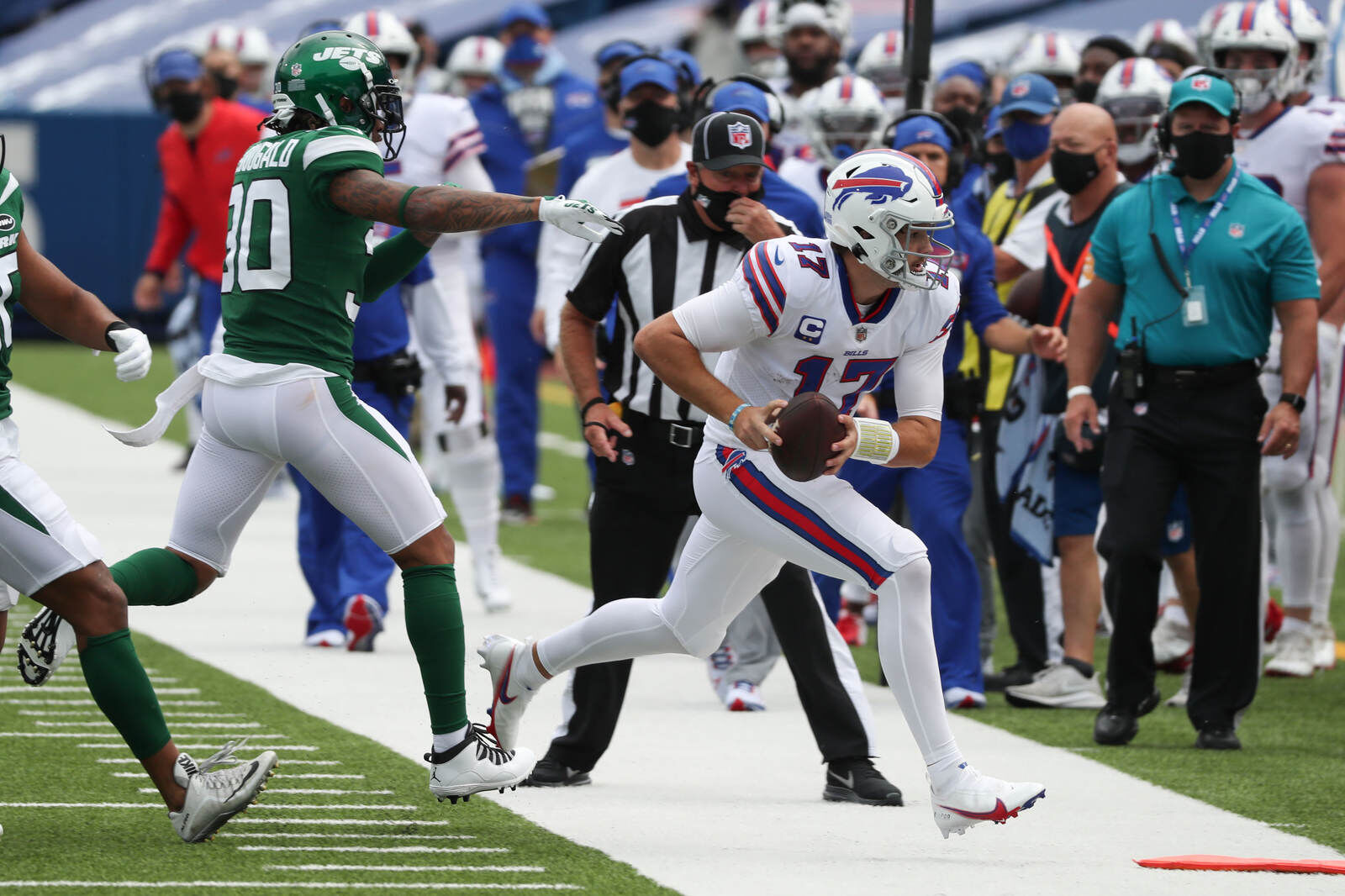 Allen out of bounds